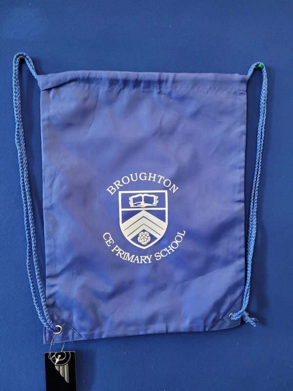 Broughton Primary PE Bag Blue