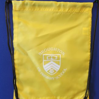 Broughton Primary PE Bag Yellow